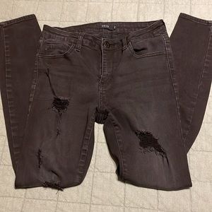 Black Cello Skinny Jeans